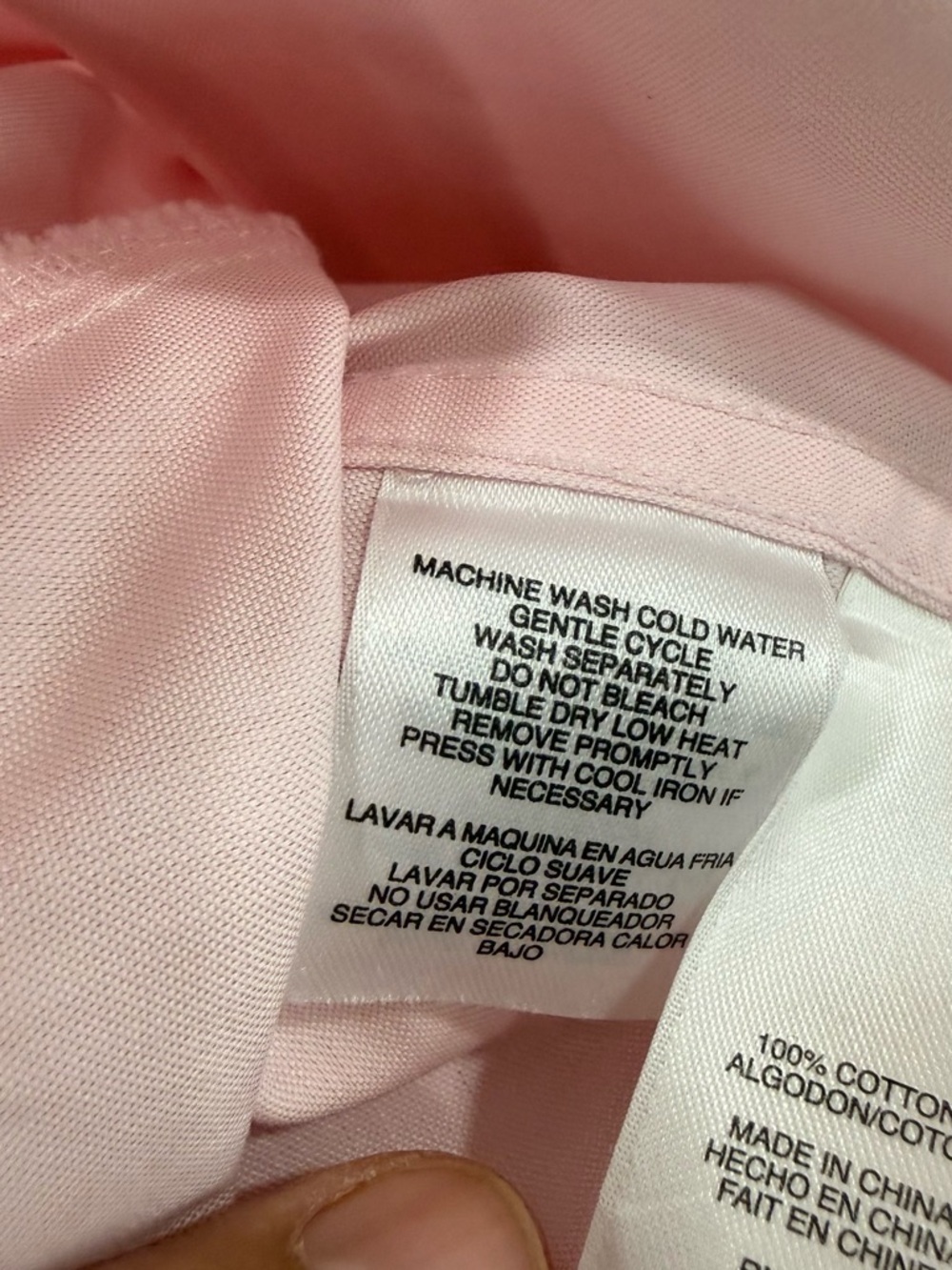 Jones New York Light Pink Blouse - Picture 3 of 5